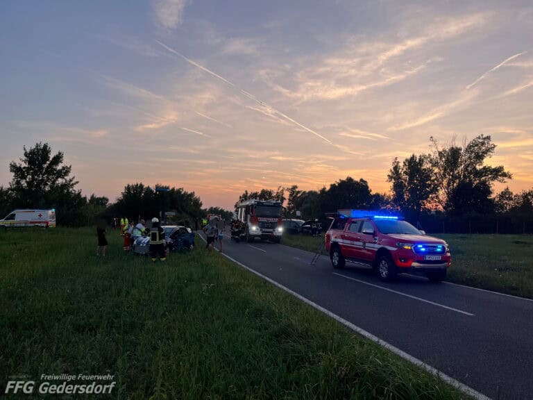 T2 Menschenrettung 1-2 Personen – Verkehrsunfall